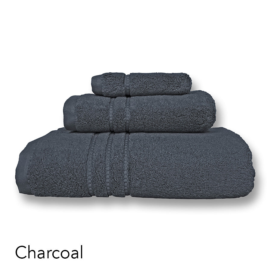 Buy charcoal Portofino Micro-Cotton Towels