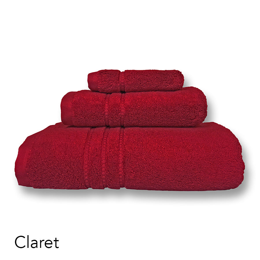 Buy claret Portofino Micro-Cotton Towels