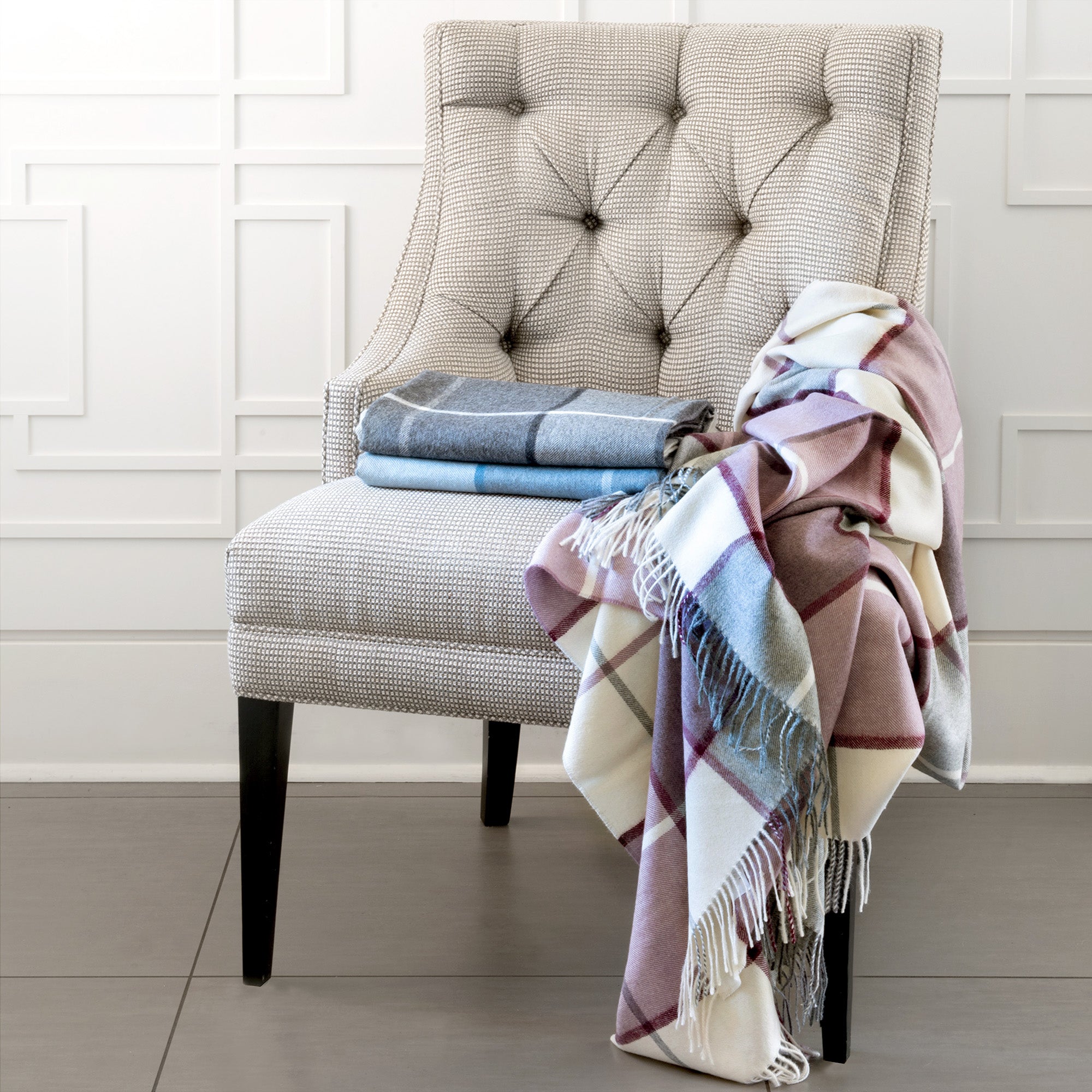 St Genève Mika Baby Alpaca Throw | Bettenhaus - Fine European Bedding