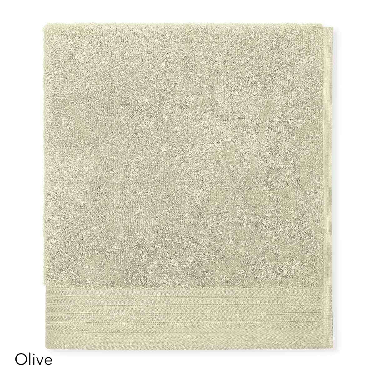 Buy olive Coshmere Cotton Towels