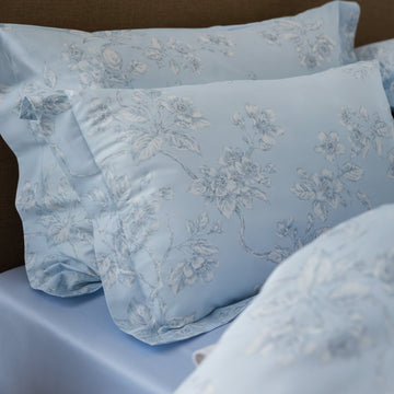 Eden Light Blue Bed Linen - 0