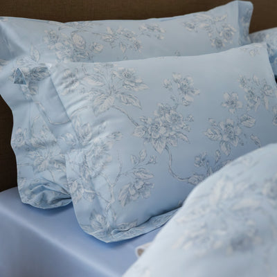 Eden Light Blue Bed Linen - 0