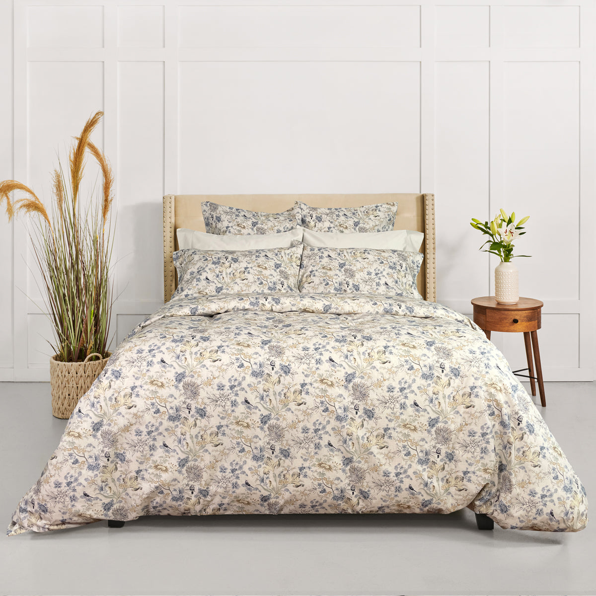 Blue Bird Bed Linens