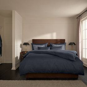 Yael (Navy) Bed Linens - 0